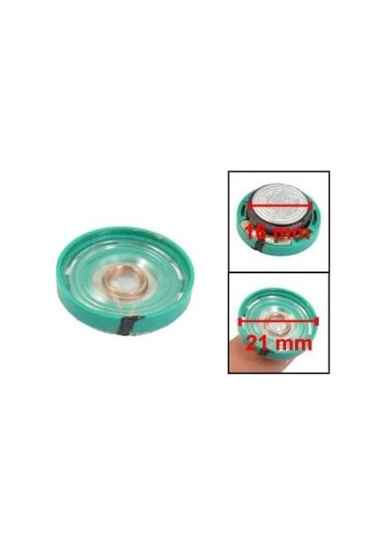 Hoparlör 16OHM 0.25W 21MM fiyatları