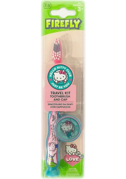 Hello Kitty Kapaklı Diş Fırçası 3+ Yaş