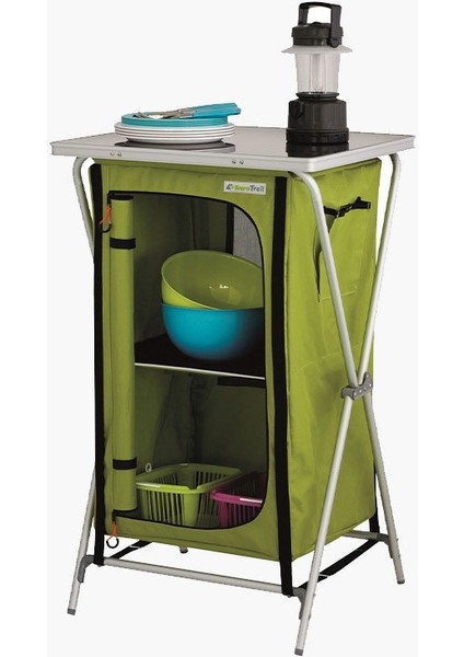 Cozumel Kamp Dolabı (Mutfak) Mavi fırsatları