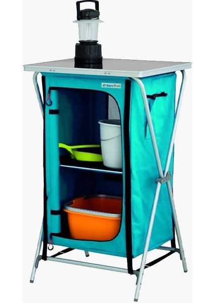 Cozumel Kamp Dolabı (Mutfak) Mavi indirimleri