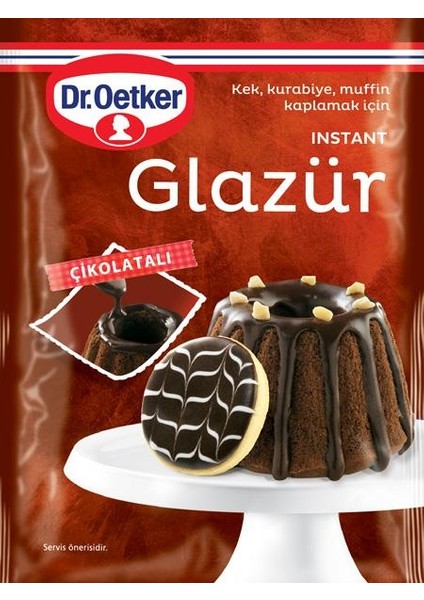 Dr. Oetker Glazür Çikolatalı