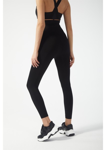 Fashiontayt Beli Agraflı 2 Beden Inceltici Sıkılaştırıcı Korse Tayt Siyah fırsatları