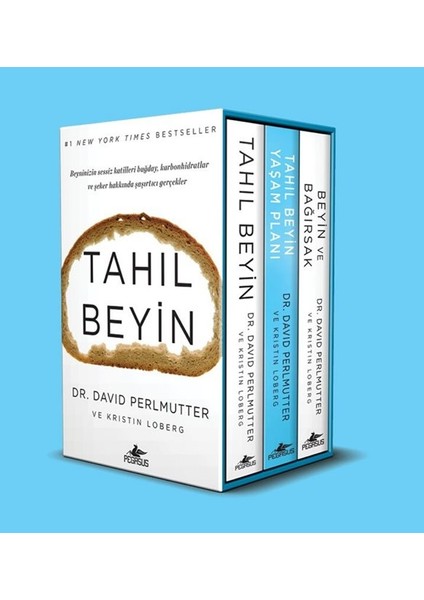 Tahıl Beyin + Tahıl Beyin Yaşam Planı + Beyin ve Bağırsak (Takım Set 3 Kitap) - David Perlmutter - David Perlmutter