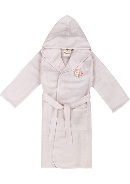 Unicorn Çocuk Müslin Bornoz