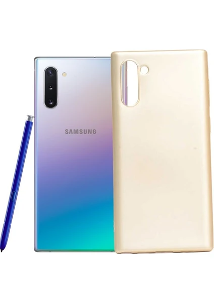 Samsung Galaxy Note 10 Kılıf Premier Yumuşak Sofr Mat Renkli İnce Klasik Standart Silikon Kapak