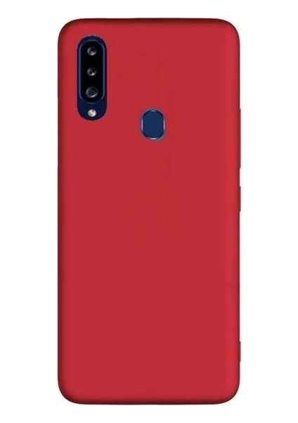 Samsung Galaxy A20S Kılıf Premier Yumuşak Sofr Mat Renkli İnce Klasik Standart Silikon Kapak