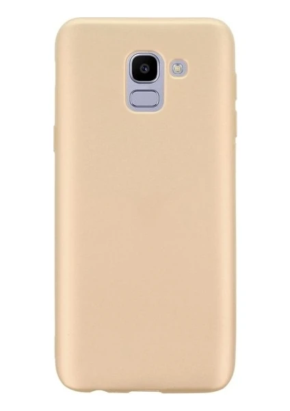 Samsung Galaxy J6 Kılıf Premier Yumuşak Sofr Mat Renkli İnce Klasik Standart Silikon Kapak