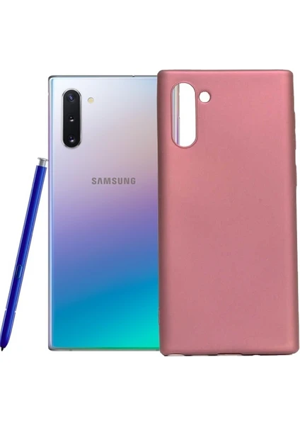 Samsung Galaxy Note 10 Kılıf Premier Yumuşak Sofr Mat Renkli İnce Klasik Standart Silikon Kapak