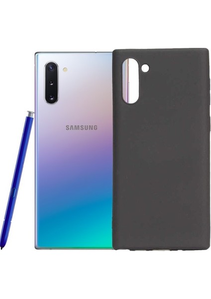 Samsung Galaxy Note 10 Plus Kılıf Premier Yumuşak Sofr Mat Renkli İnce Klasik Standart Silikon Kapak