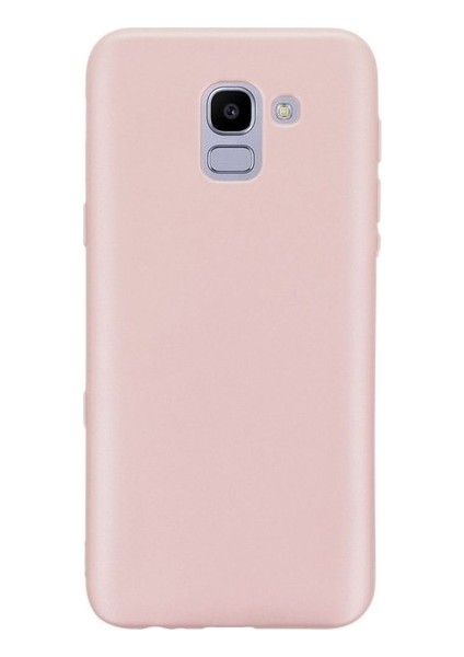 Samsung Galaxy J6 Kılıf Premier Yumuşak Sofr Mat Renkli İnce Klasik Standart Silikon Kapak