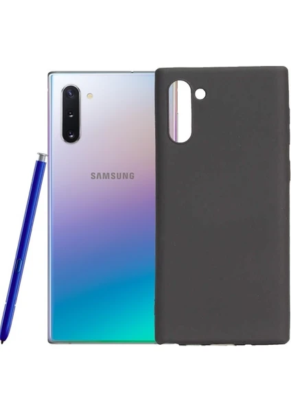 Samsung Galaxy Note 10 Kılıf Premier Yumuşak Sofr Mat Renkli İnce Klasik Standart Silikon Kapak