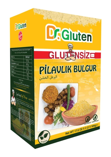 Dr. Gluten Pilavlık Bulgur 1 kg (Glutensiz)