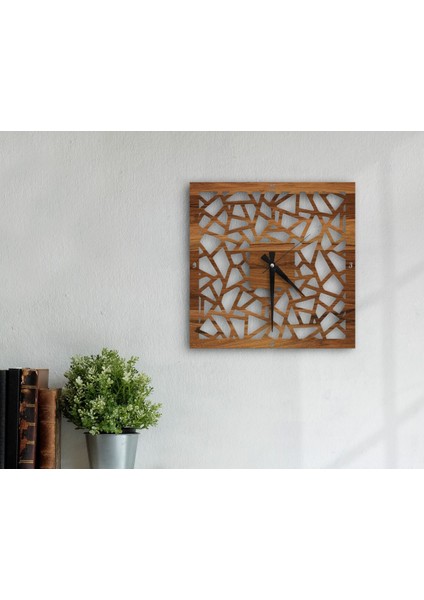 Gift Dekoratif 45CM Ahşap Duvar Saati-22