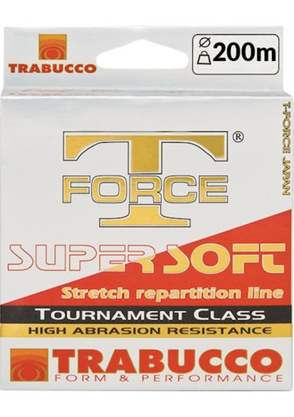 T-Force Tournament 200M Super Soft Misina Şeffaf Monofilament fırsatları