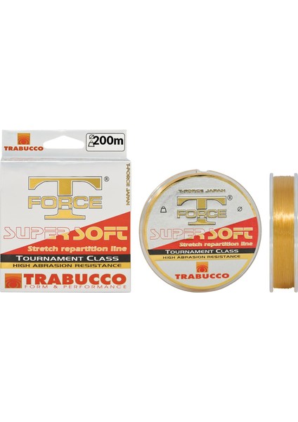 T-Force Tournament 200M Super Soft Misina Şeffaf Monofilament indirimleri