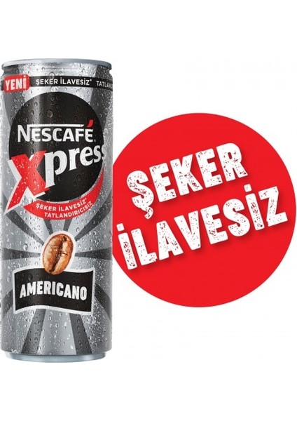 Xpress Şekersiz Americano 250 ml