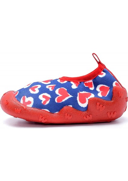 Red Love Kaydırmaz Havuz ve Deniz Ayakkabısı KIRMIZI-LACIVERT-F-482
