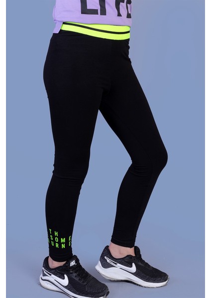 Kız Çocuk Baskılı Taş Işlemeli Taytlı Takım fiyatları