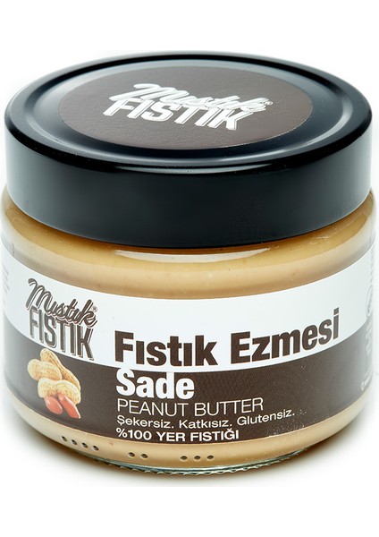 Sade Fıstık Ezmesi 280 Gr.