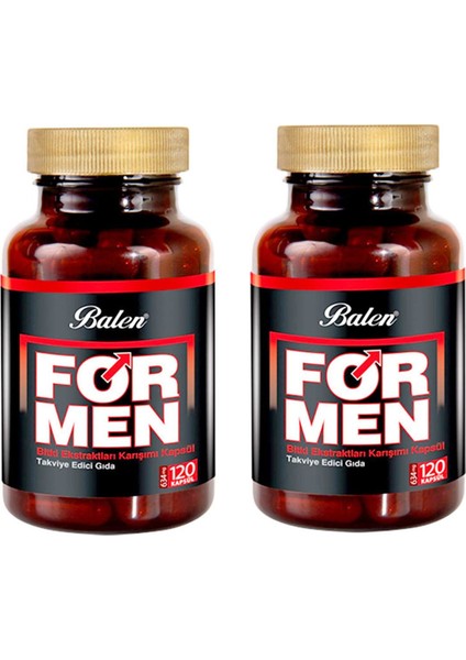 For Men Bitki Karışımı 634 Mg 2 x 120 Kapsül