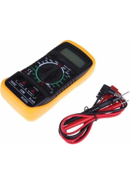 Sanec XL830L Dijital Multimetre Voltmetre Ampermetre Akım Voltaj Ölçer