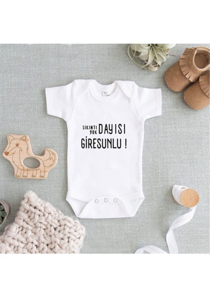 Sıkıntı Yok ! Beyaz Baskılı Zıbın