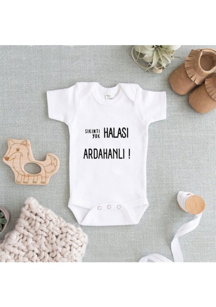 Sıkıntı Yok ! Beyaz Baskılı Zıbın