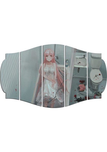 Anime Kız Mdf TABLO-0022 (Model C)