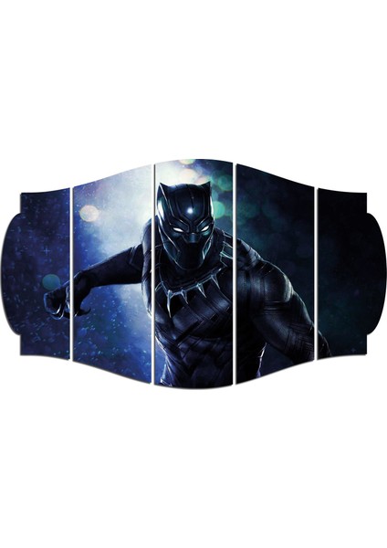 Kara Panter Mdf TABLO-0569 (Model C)