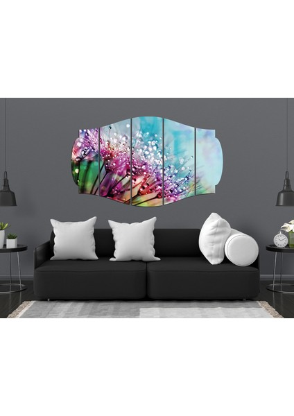 Su Damlası Renkli Mdf TABLO-0725 (Model C) modelleri