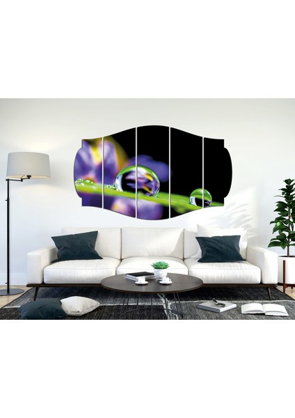 Su Damlası Çiçek Mdf TABLO-0714 (Model C) fiyatları