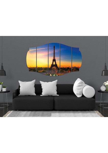Paris Eyfel Kulesi Mdf TABLO-1663 (Model C)