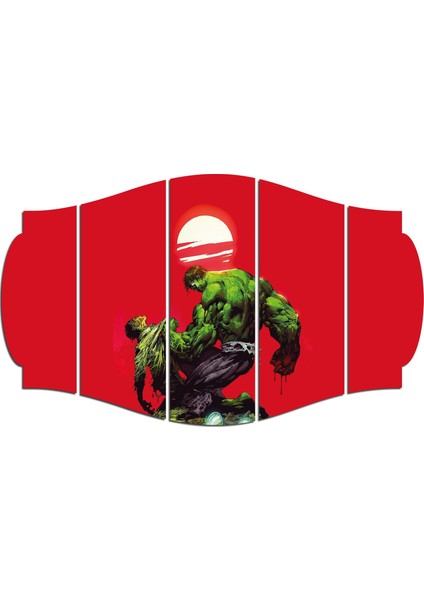 Hulk Yeşil Dev Mdf TABLO-0566 (Model C)