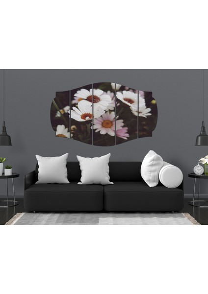 Beyaz Papatya Mdf TABLO-0828 (Model C)