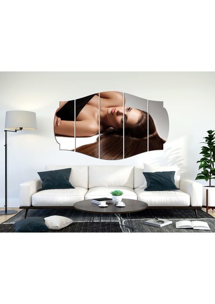 Kadın Saç Modeli Kuaför Mdf TABLO-1012 (Model C) fiyatları