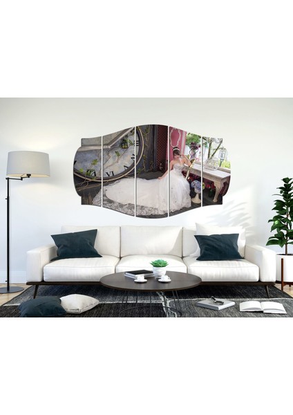 Gelinlik Kadın Mdf TABLO-1077 (Model C)