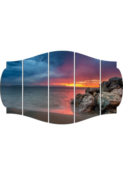 Gün Batımı Sunset Mdf TABLO-1417 (Model C)