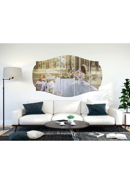 Gelinlik Kadın Mdf TABLO-1091 (Model C)