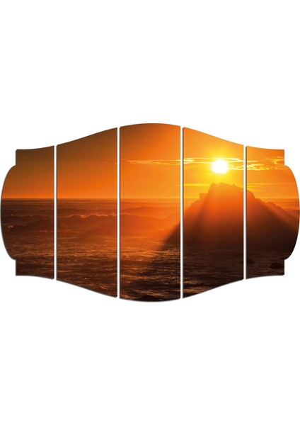 Gün Batımı Sunset Mdf TABLO-1442 (Model C)