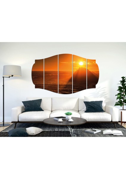 Gün Batımı Sunset Mdf TABLO-1442 (Model C)