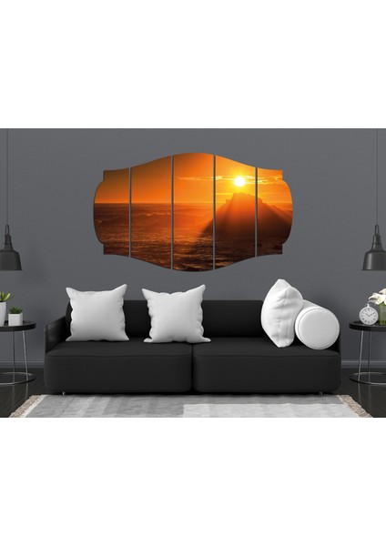 Gün Batımı Sunset Mdf TABLO-1442 (Model C)