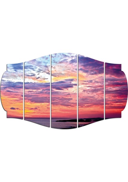 Gün Batımı Sunset Mdf TABLO-1408 (Model C)