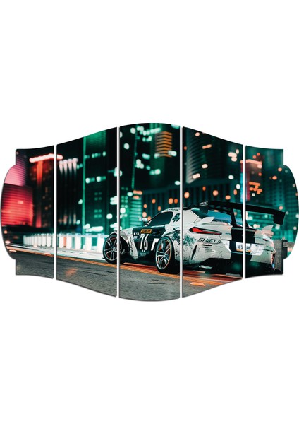 Spor Araba Mdf TABLO-1248 (Model C)