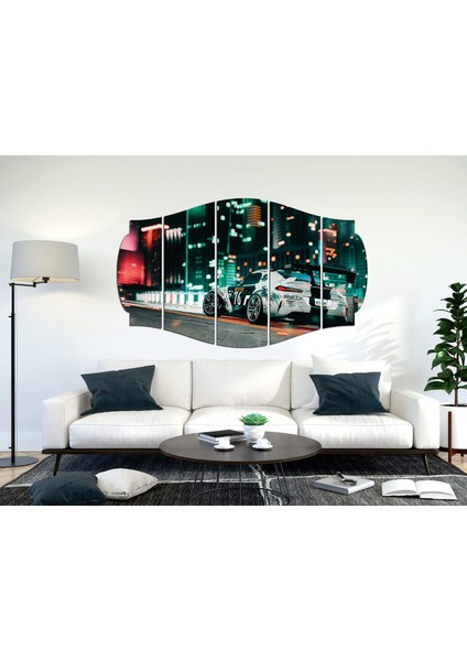 Spor Araba Mdf TABLO-1248 (Model C) fiyatları