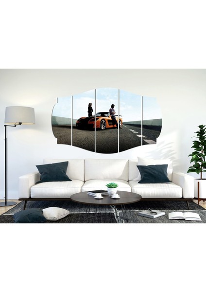 Hızlı ve Öfkeli Mdf TABLO-1299 (Model C)