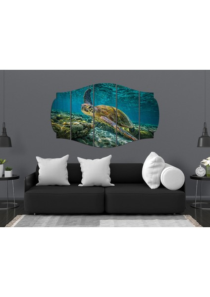 Deniz Kaplumbağası Mdf TABLO-1754 (Model C) modelleri