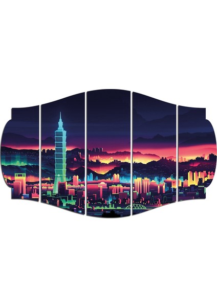 Retro Mdf TABLO-2802 (Model C)