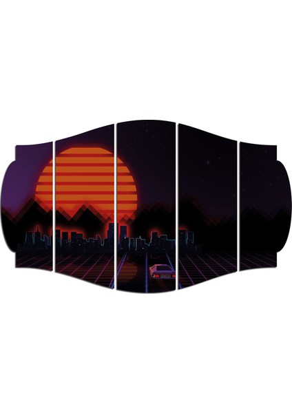 Retro Mdf TABLO-2791 (Model C)