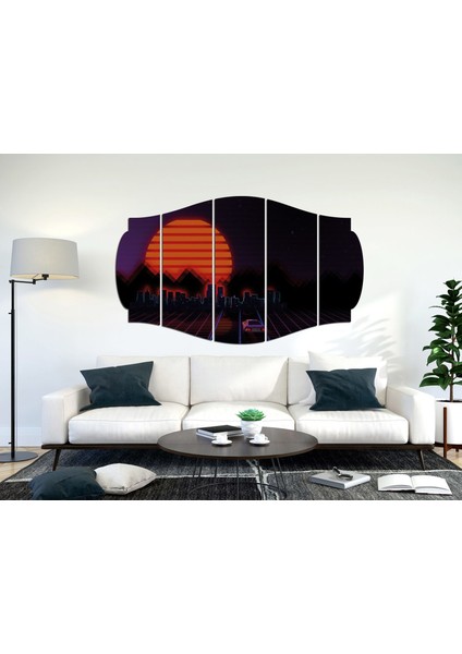 Retro Mdf TABLO-2791 (Model C) fiyatları