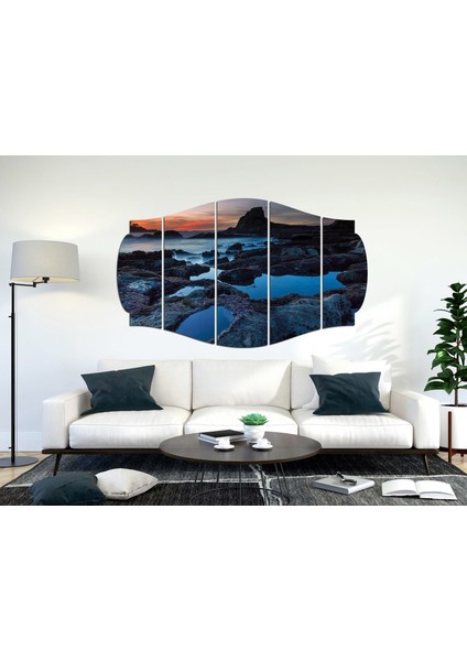 Sahil Kıyı Deniz Mdf TABLO-2094 (Model C)